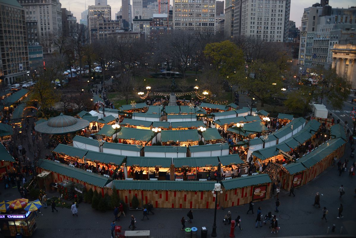 111 Union Square Park Christmas Market New York City